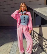 Спорт костюм велюр ROM-411A680