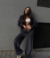 Велюровый костюм спортивный  AVB-107A650