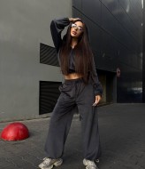 Велюровый костюм спортивный  AVB-107A650