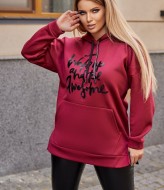 Женское теплое худи BAB-416A490