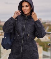 Женский комбинезон на флисе  EY-685A29B33