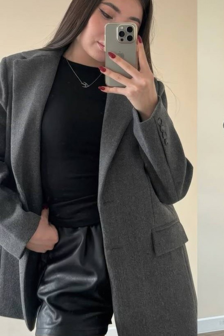 Пиджак пальто женский LUC-1097A889