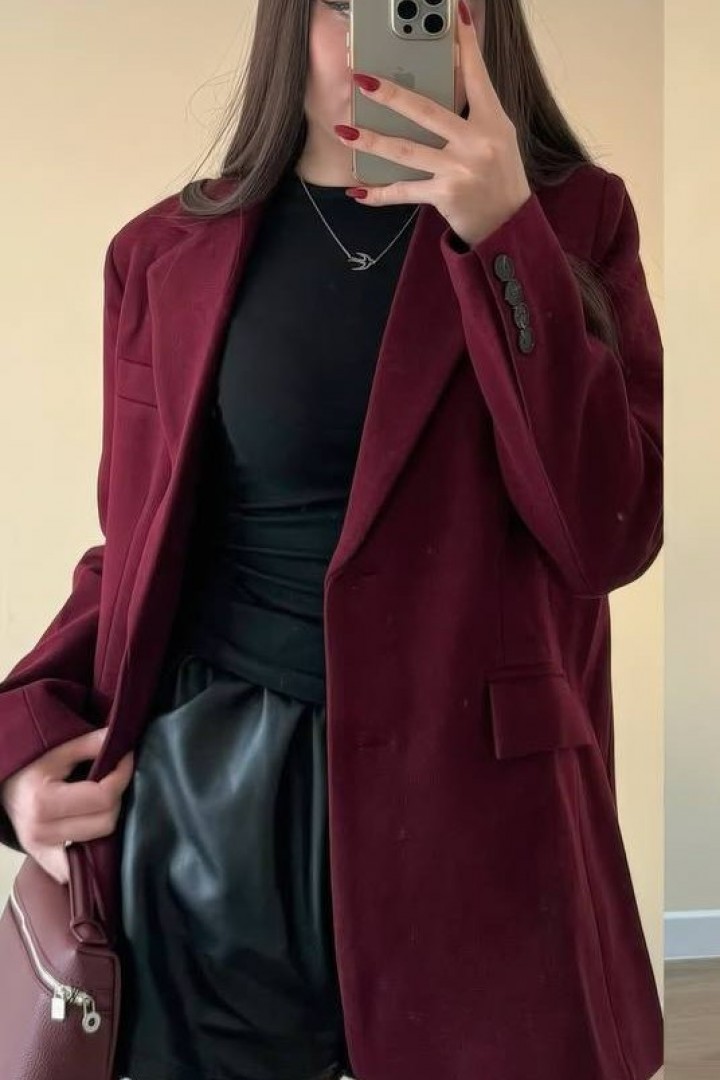 Пиджак пальто женский LUC-1097A889