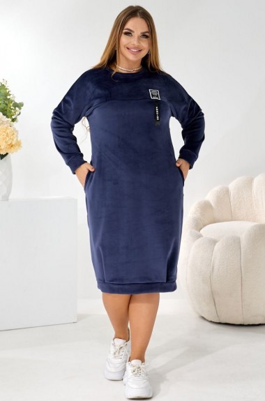 Теплое платье свободного кроя TAS-9031A720 Теплое платье свободного кроя TAS-9031A720