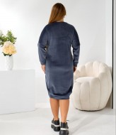 Теплое платье свободного кроя TAS-9031A720 Теплое платье свободного кроя TAS-9031A720