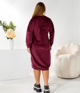 Теплое платье свободного кроя TAS-9031A720 Теплое платье свободного кроя TAS-9031A720