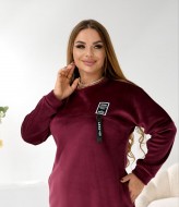 Теплое платье свободного кроя TAS-9031A720 Теплое платье свободного кроя TAS-9031A720