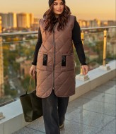 Подовжена жилетка LSH-709A18.5 Подовжена жилетка LSH-709A18.5