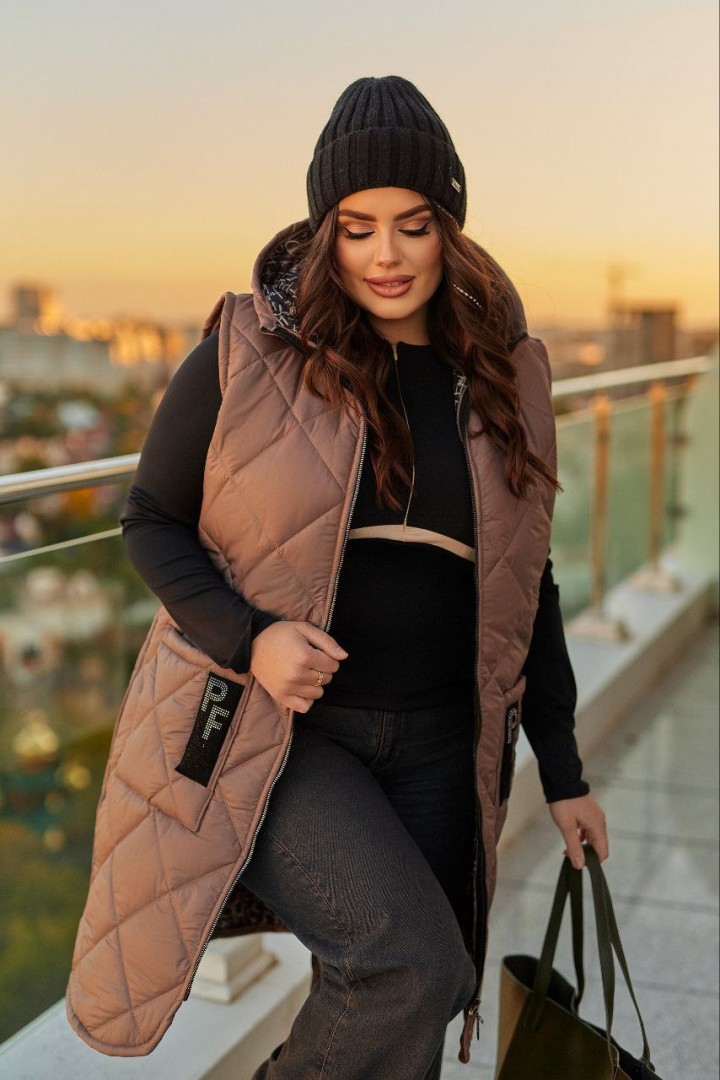 Подовжена жилетка LSH-709A18.5