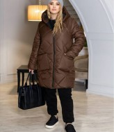 Удлиненная куртка MA-1012A950