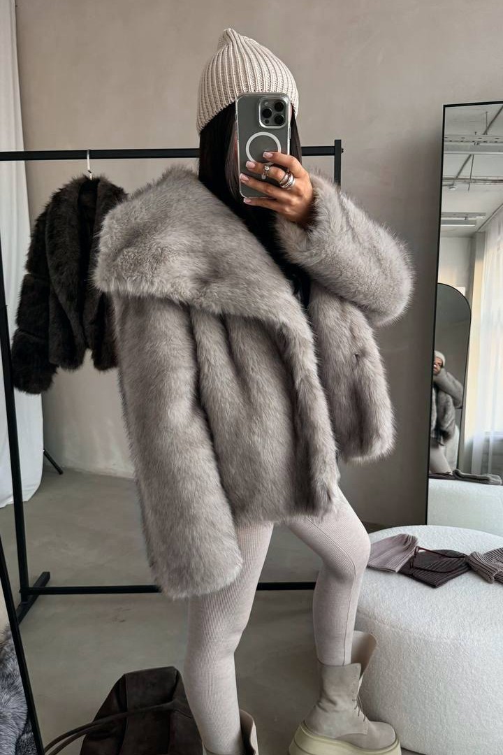 Шубка эко  ANN-616A1800 Шубка эко  ANN-616A1800