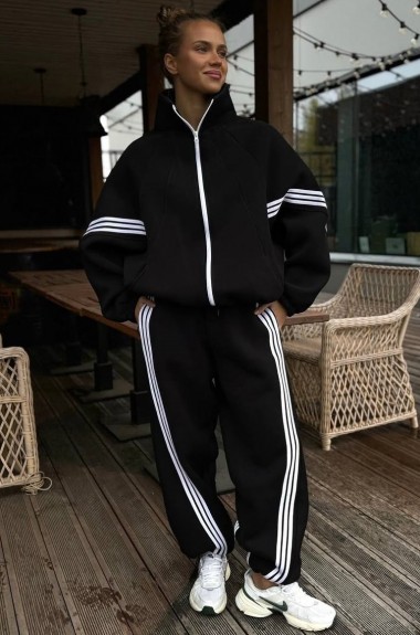 Спортивный костюм женский с лампасами IN-930A750 Спортивный костюм женский с лампасами IN-930A750