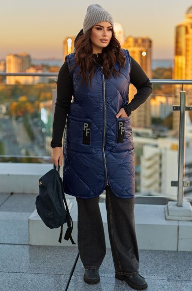 Удлиненная жилетка LSH-709A18.5 Удлиненная жилетка LSH-709A18.5