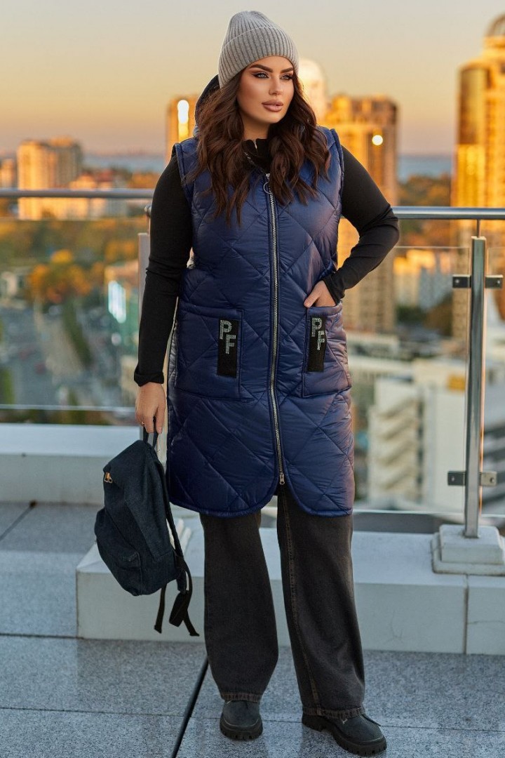 Подовжена жилетка LSH-709A18.5 Подовжена жилетка LSH-709A18.5