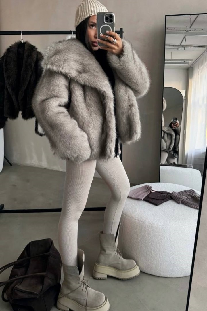 Шубка эко  ANN-616A1800 Шубка эко  ANN-616A1800