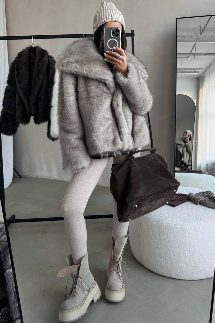 Шубка эко  ANN-616A1800