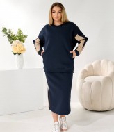 Теплый костюм юбка и кофта  LF-273A1100 Теплый костюм юбка и кофта  LF-273A1100