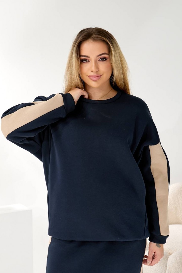 Теплый костюм юбка и кофта  LF-273A1100 Теплый костюм юбка и кофта  LF-273A1100