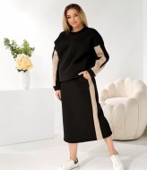 Теплый костюм юбка и кофта  LF-273A1100 Теплый костюм юбка и кофта  LF-273A1100