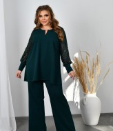 Нарядный женский костюм большого размера  NF-3687A750