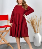 Повседневное платье с длинными рукавами NF-3690A500