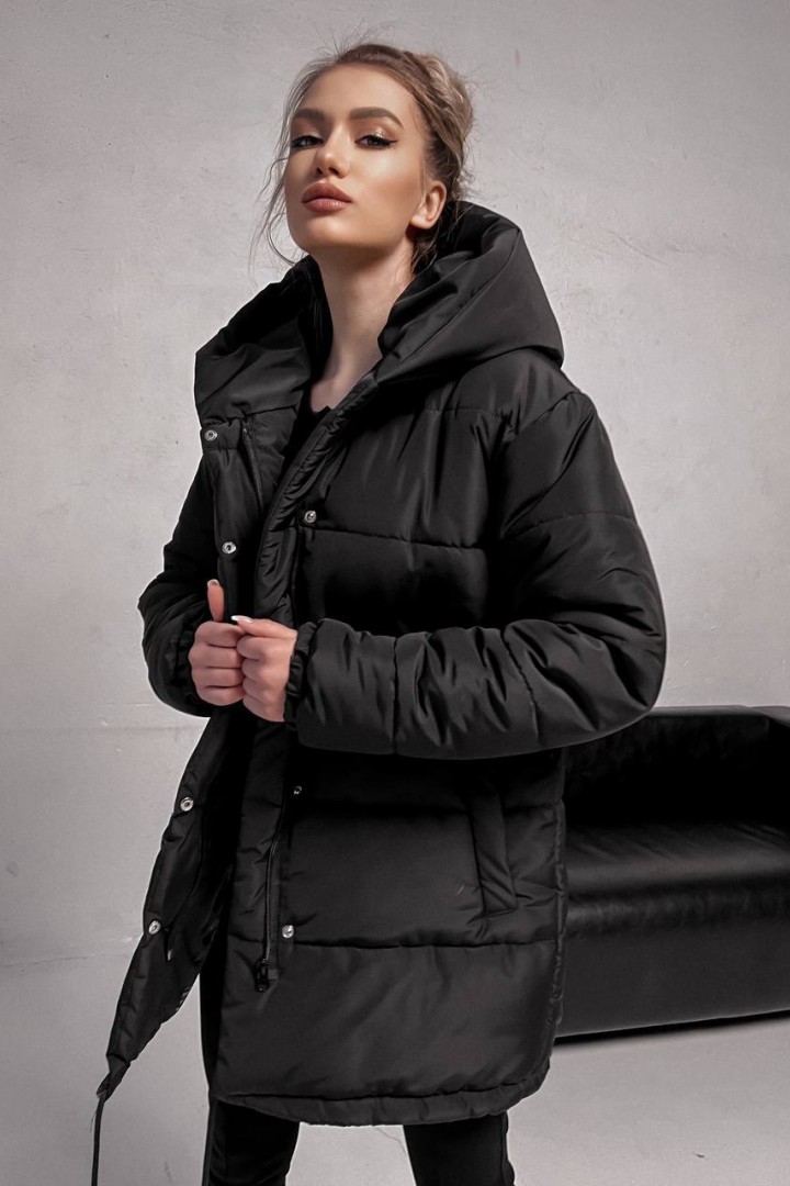 Куртка зимняя удлиненная женская VM-10268A980