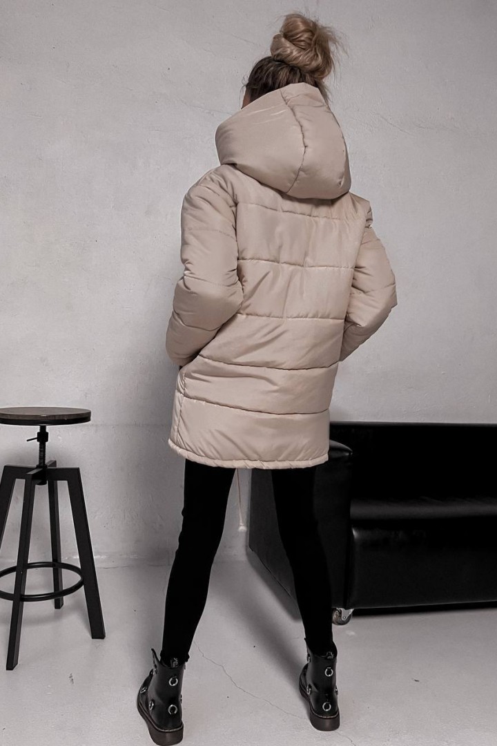 Куртка зимняя удлиненная женская VM-10268A980