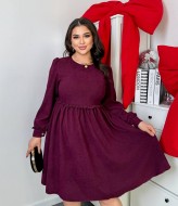 Платье с пуговицами  VIA-249A12.5