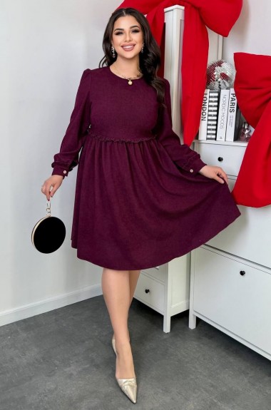 Платье с пуговицами  VIA-249A12.5