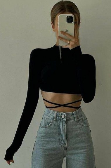 Женский лонг-топ LOU-1531A230