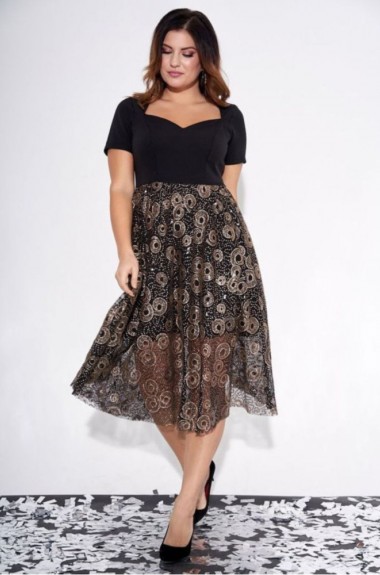 Нарядное платье с пайетками NJ-MA-N807A900