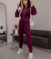 Женский спортивный костюм с укороченной кофтой VM-10364A470