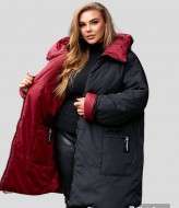 Двустороннее зимнее пальто SD-032A1100