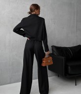Брючный костюм женский черный ANN-343A510