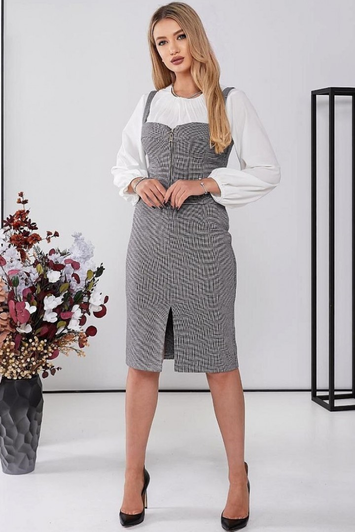 Костюм спідниця та жилет GOL-1776A800