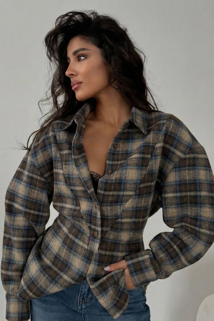 Трендовая рубашка IN-942A550