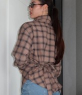 Асимметричная рубашка SSY-033A600