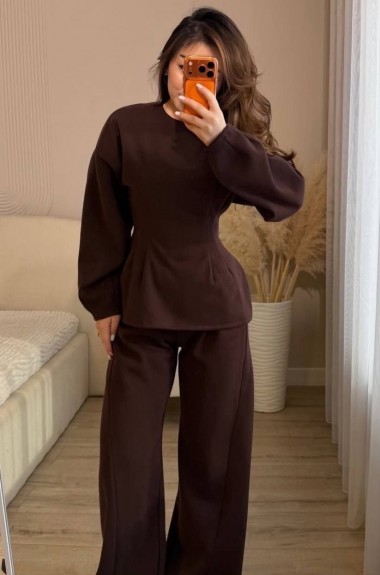 Женский трикотажный костюм двойка AP-1134A600