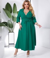 Платье на запах батал EY-604A16B19