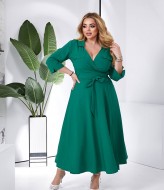 Платье на запах батал EY-604A16B19