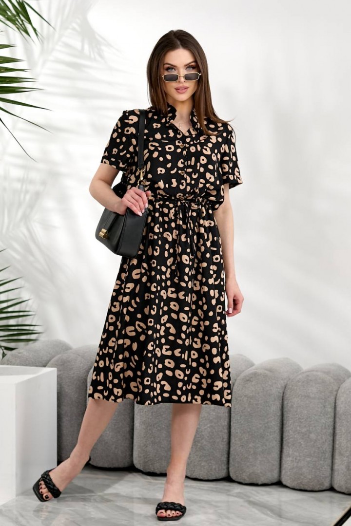 Штапельное платье NOB-26021A420