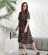 Штапельное платье NOB-26021A420