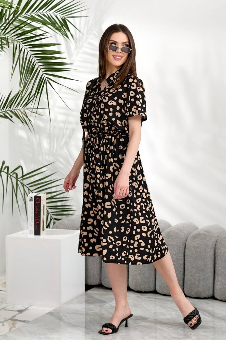 Штапельное платье NOB-26021A420