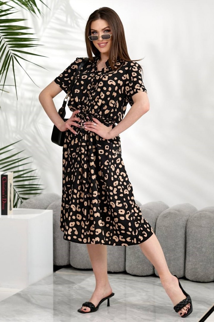 Штапельное платье NOB-26021A420