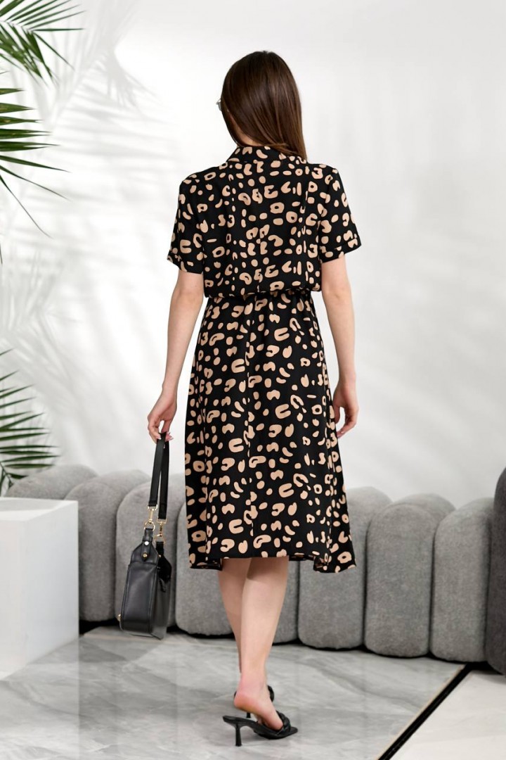 Штапельное платье NOB-26021A420