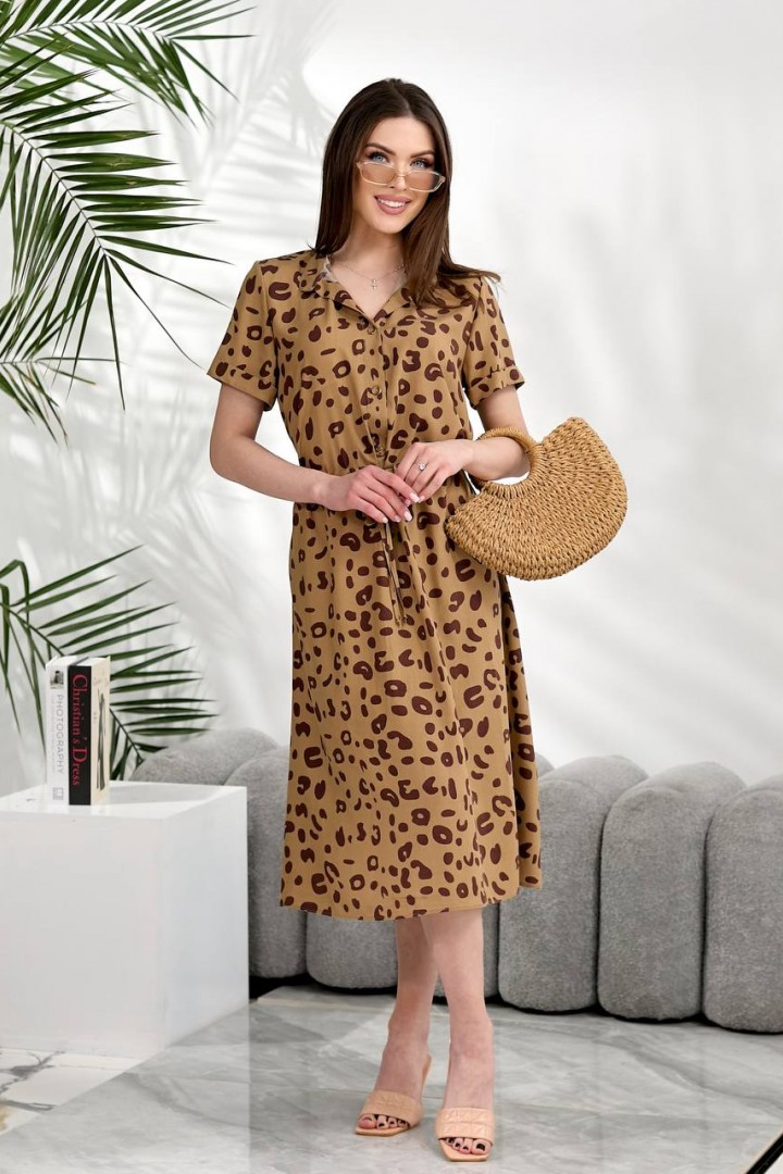 Штапельное платье NOB-26021A420