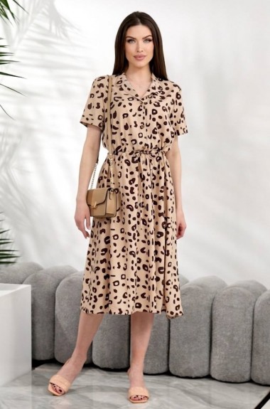 Штапельное платье NOB-26021A420