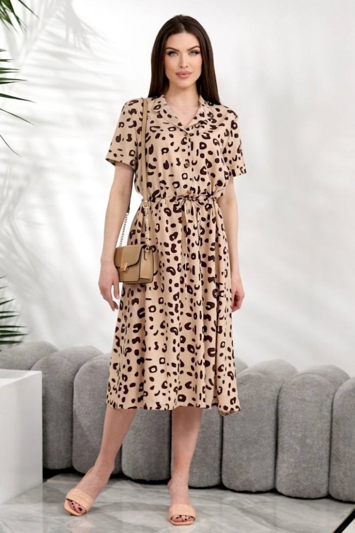 Штапельное платье NOB-26021A420