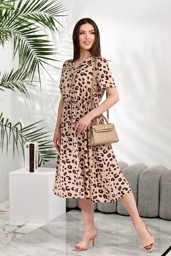 Штапельное платье NOB-26021A420