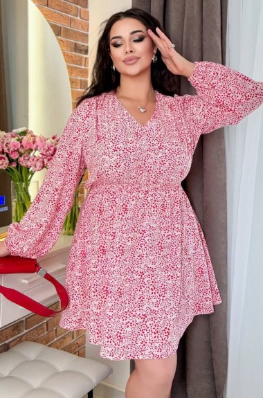 Принтованное платье DAM-247A400